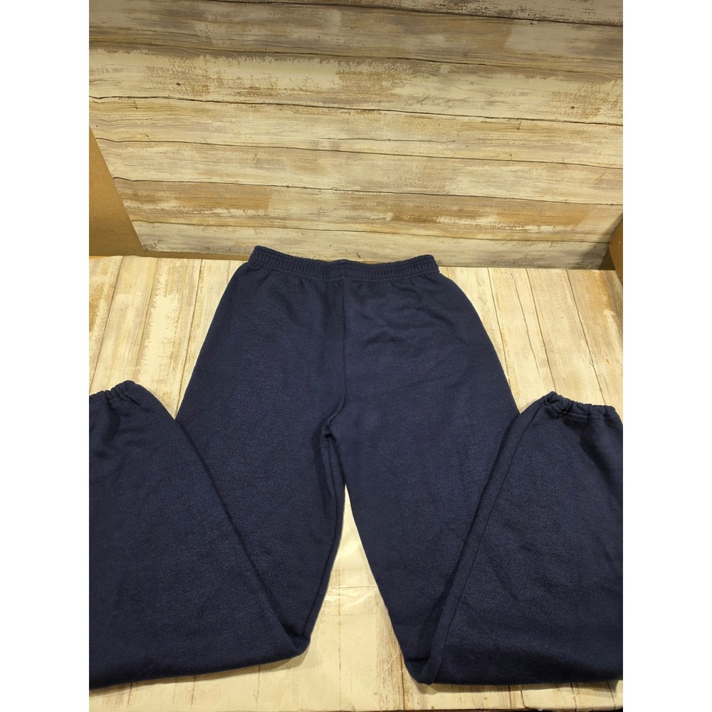Vintage Jerzees Russell Corp Navy Blue Sweatpants XL 16-18 Made in USA Joggers